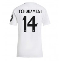 Real Madrid Aurelien Tchouameni #14 Hemmatröja Dam 2024-25 Kortärmad